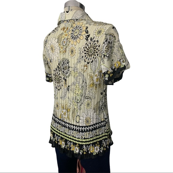 Mandee Multicolour Short Sleeves Blouse Size Sp - Picture 2 of 10